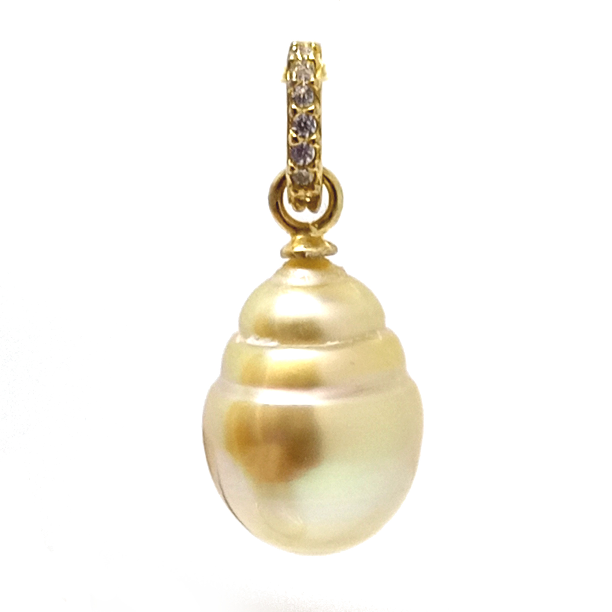 Gold South Seas Pearl Pendant
